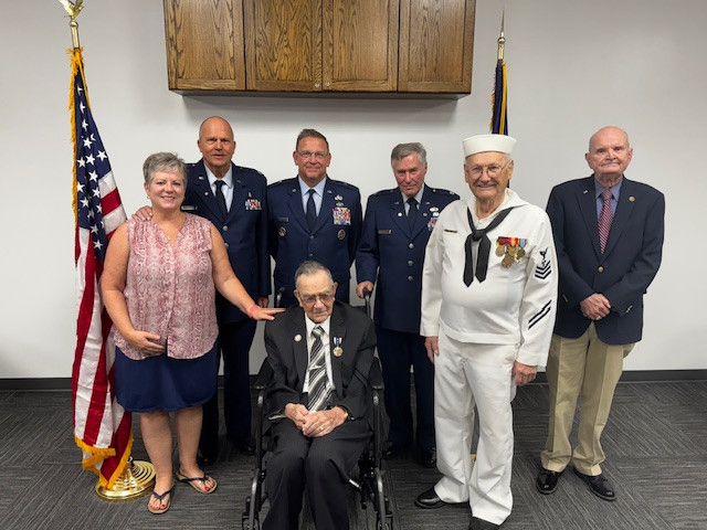 Community Nursing Services - Honor Salute: Navy Yeoman Third Class JD Norr