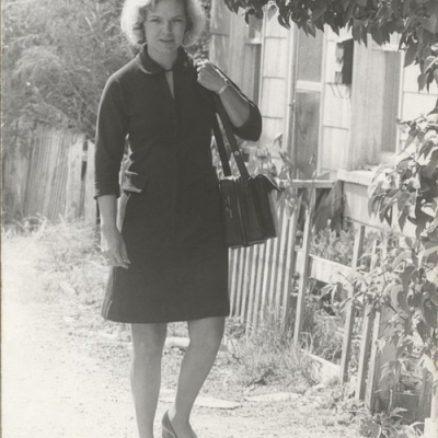 Nurse+Walking+Down+Dirt+Road