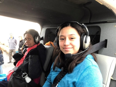 Selene+Helicopter+Ride