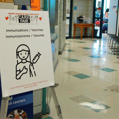 CNS Immunizations Took Part in the Junior League of Salt Lake City CARE Fair