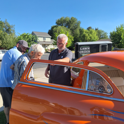 Guy Cowlishaw gears up for his ride down State Street