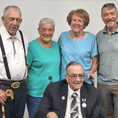 Yeoman Third Class JD Norr was recognized during a CNS Honor Salute