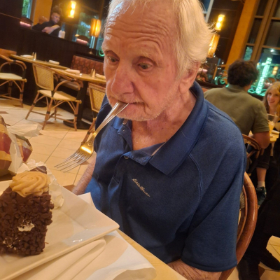 Thomas Stark and his family enjoyed an evening out at the Cheesecake Factory
